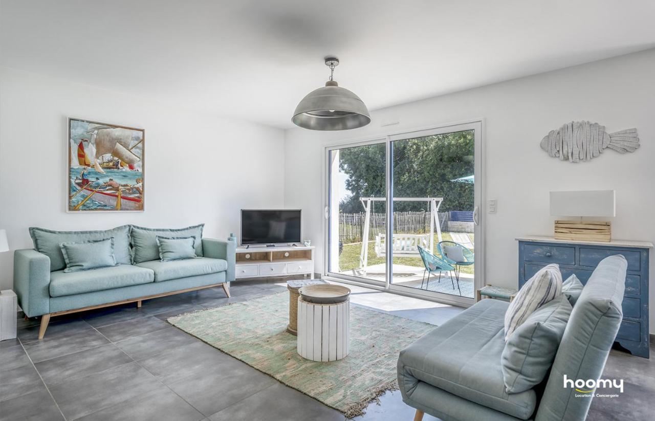 Maison Vue Mer Dans Le Golfe Du Morbihan Баден Екстериор снимка