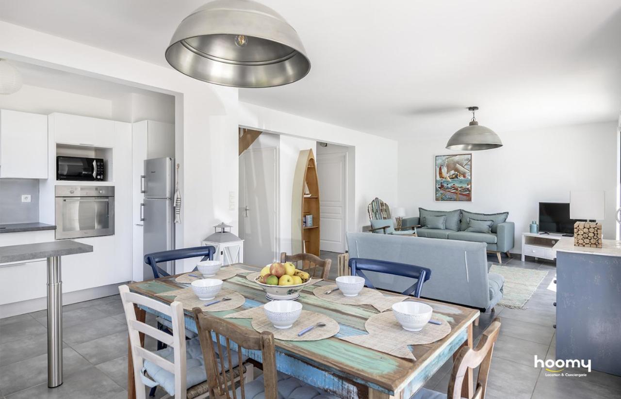 Maison Vue Mer Dans Le Golfe Du Morbihan Баден Екстериор снимка