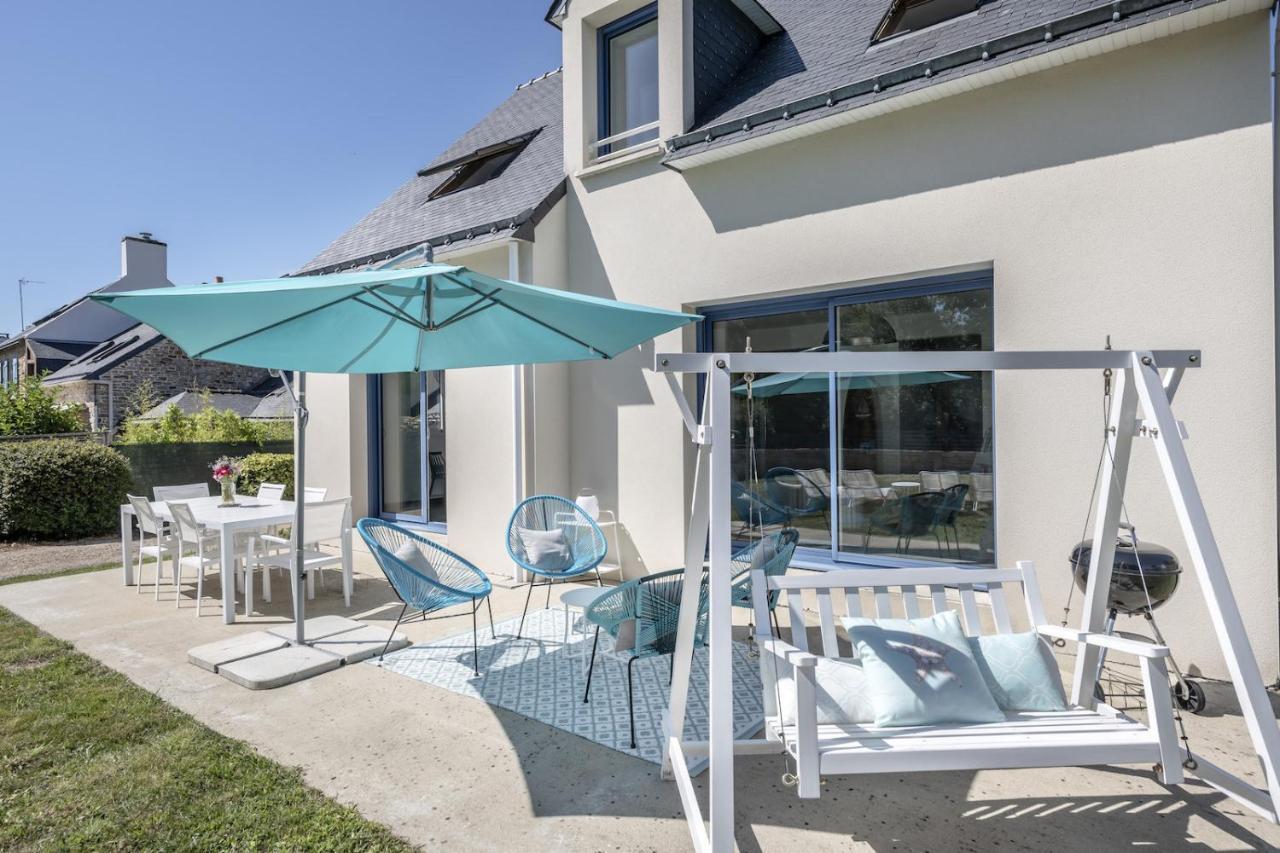 Maison Vue Mer Dans Le Golfe Du Morbihan Баден Екстериор снимка