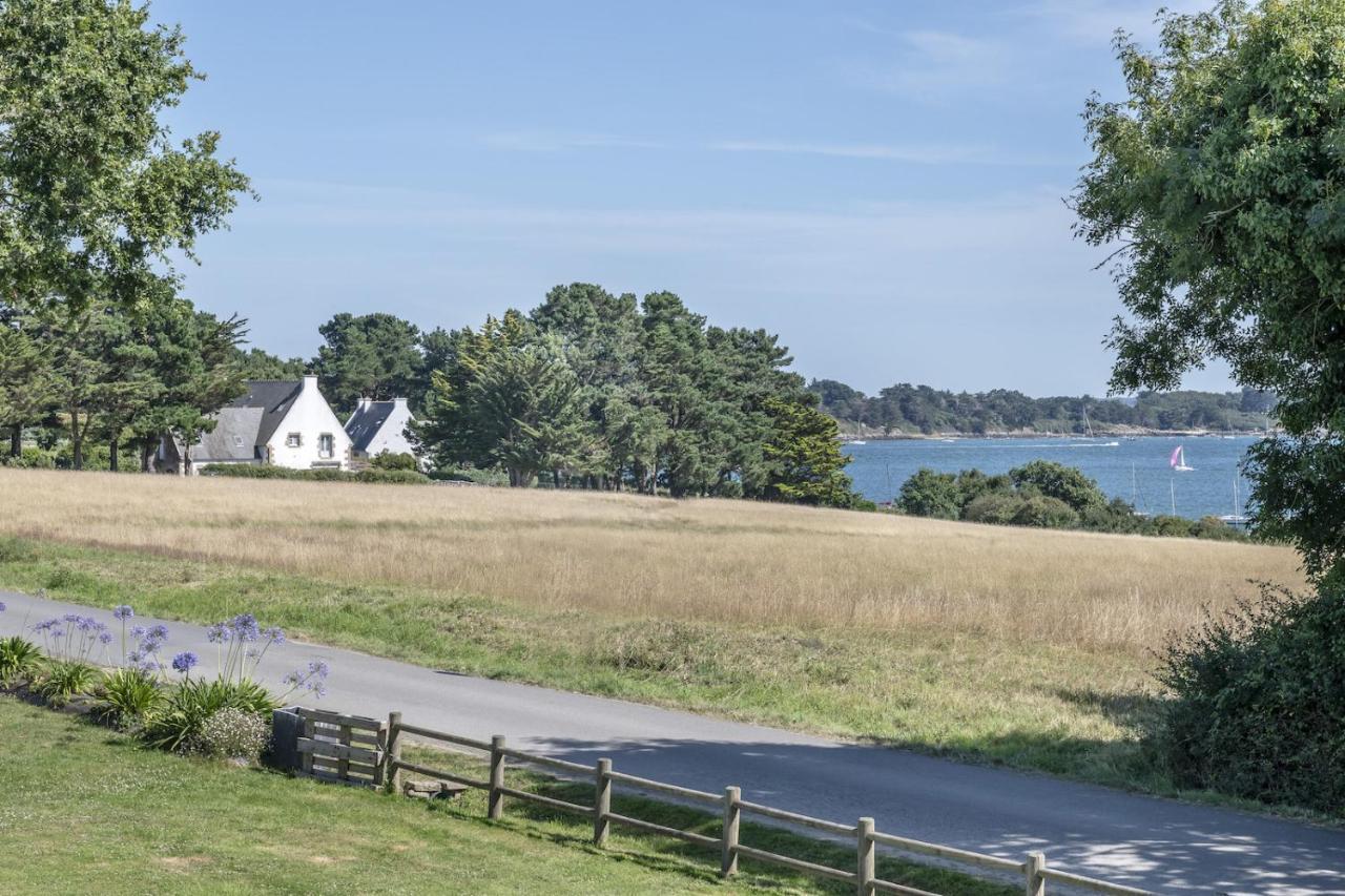 Maison Vue Mer Dans Le Golfe Du Morbihan Баден Екстериор снимка