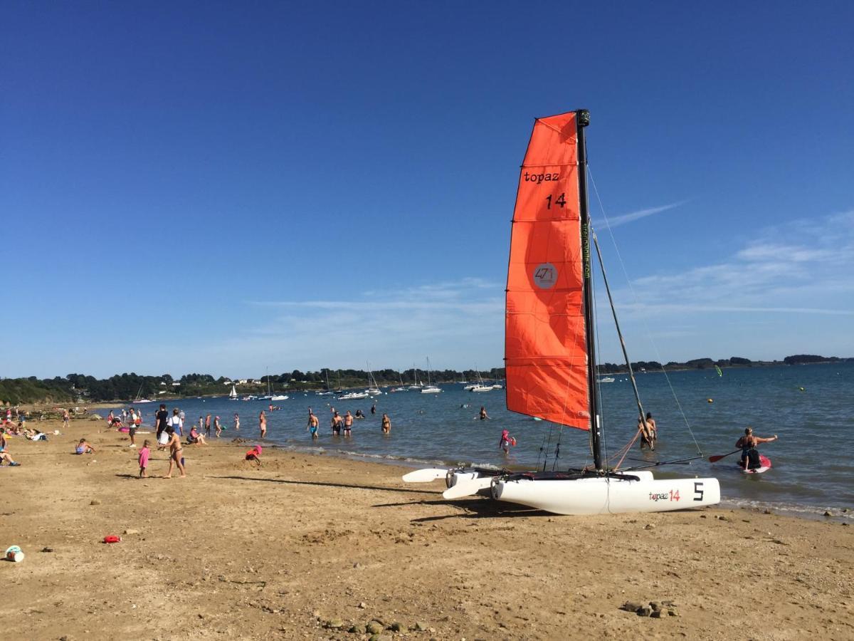 Maison Vue Mer Dans Le Golfe Du Morbihan Баден Екстериор снимка